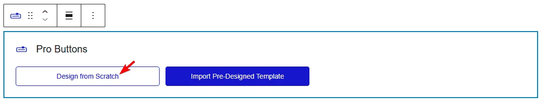 Choosing the button type