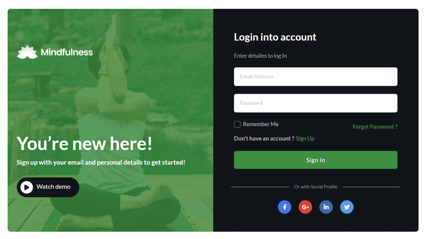 Social Signup