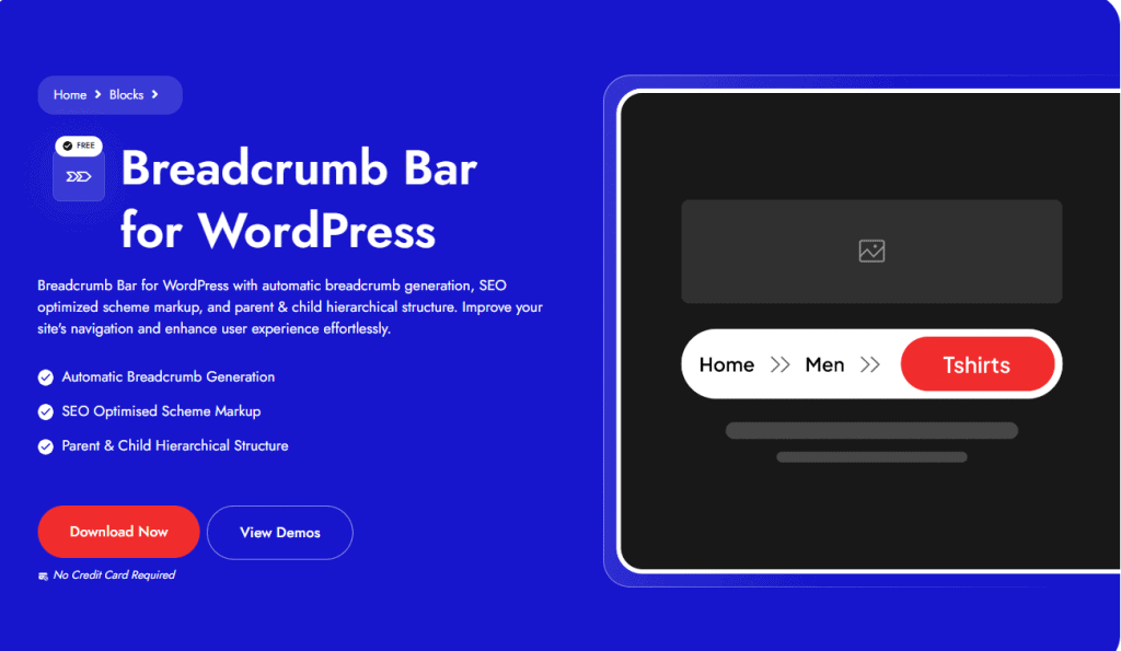 Breadcrumb Bar for WordPress
