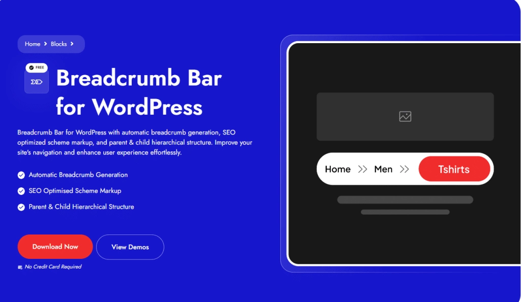 Breadcrumb Bar for WordPress