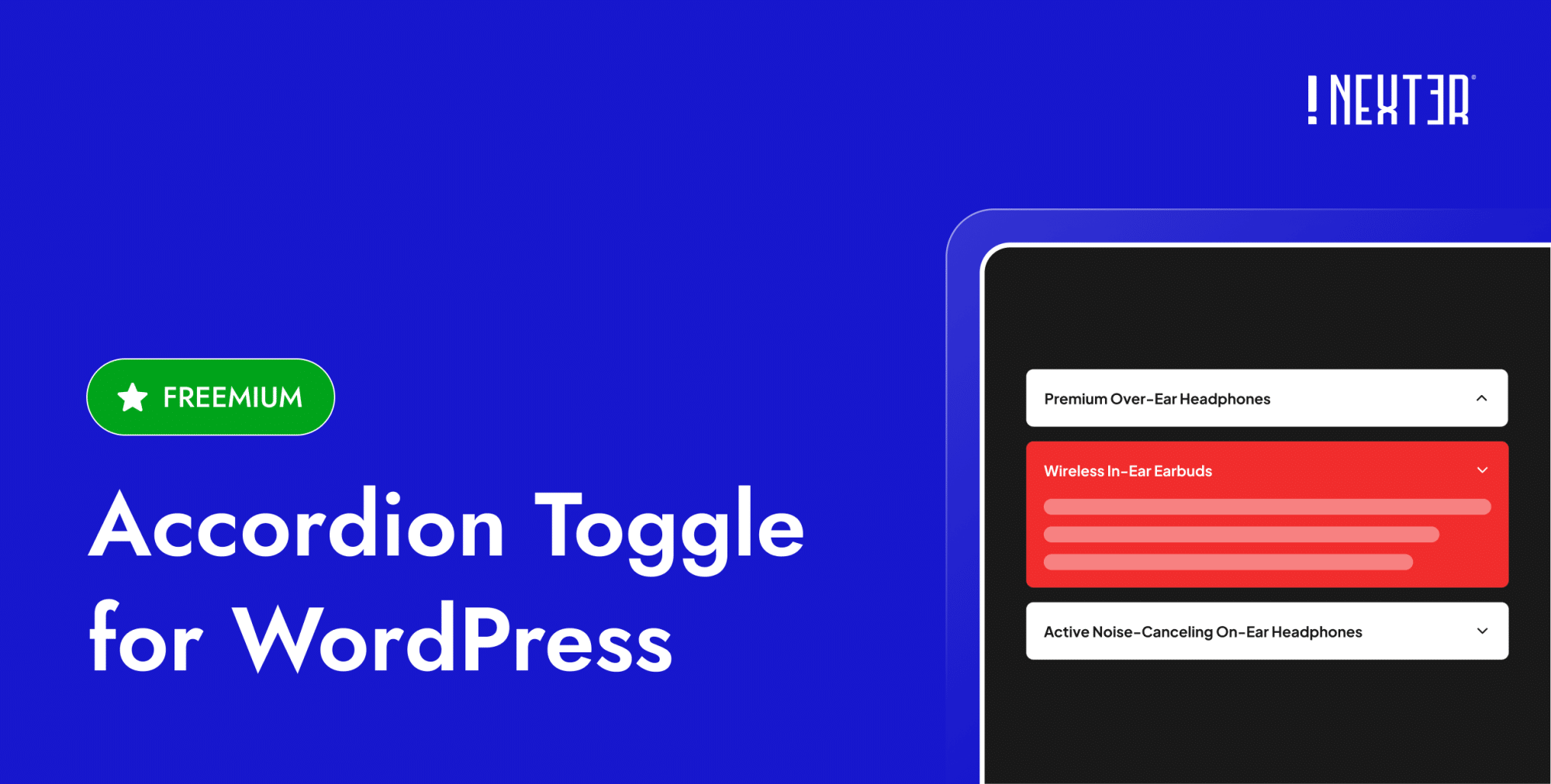 Accordion Toggle for WordPress