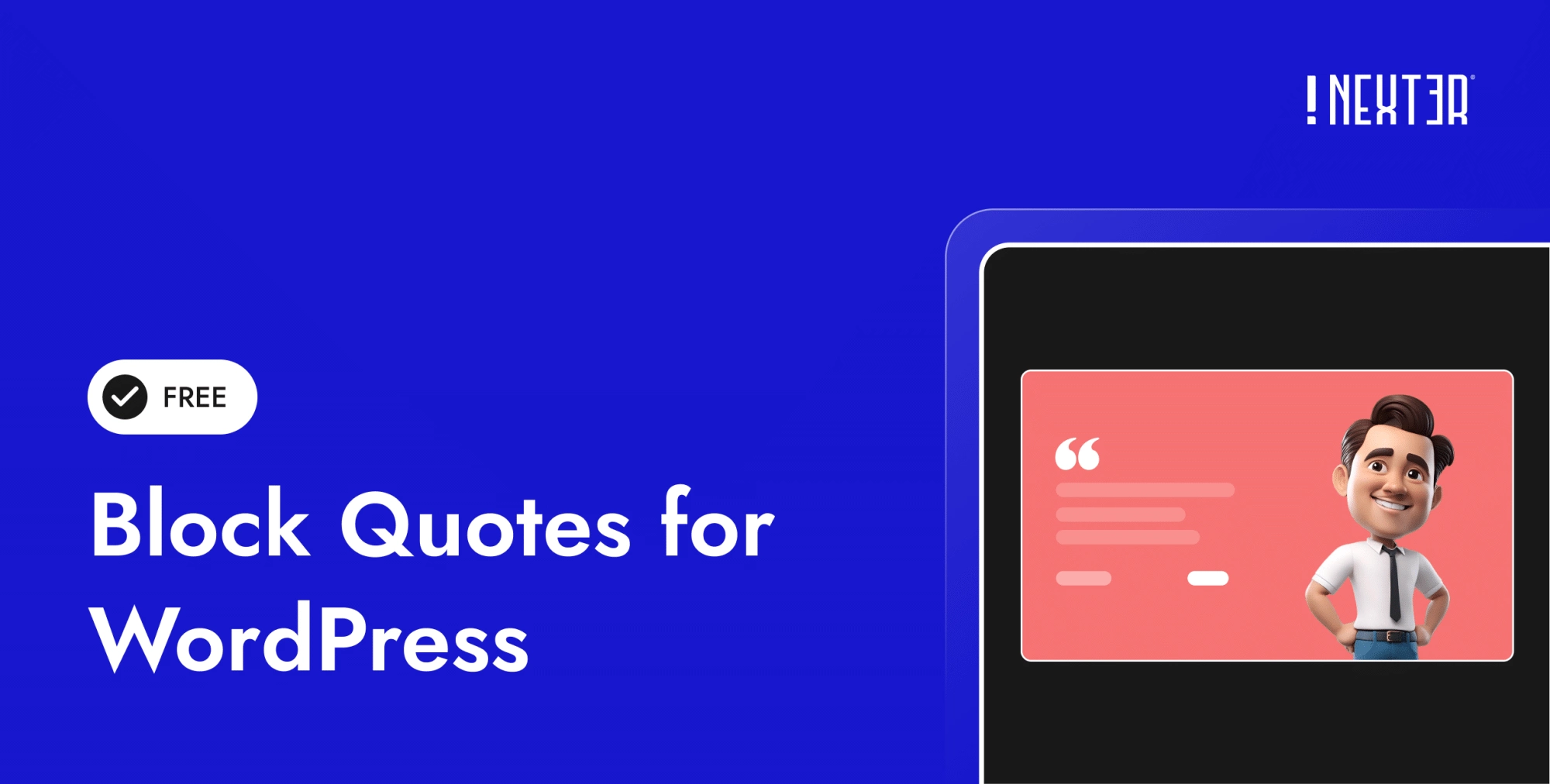 Block Quotes for WordPress Featured Image