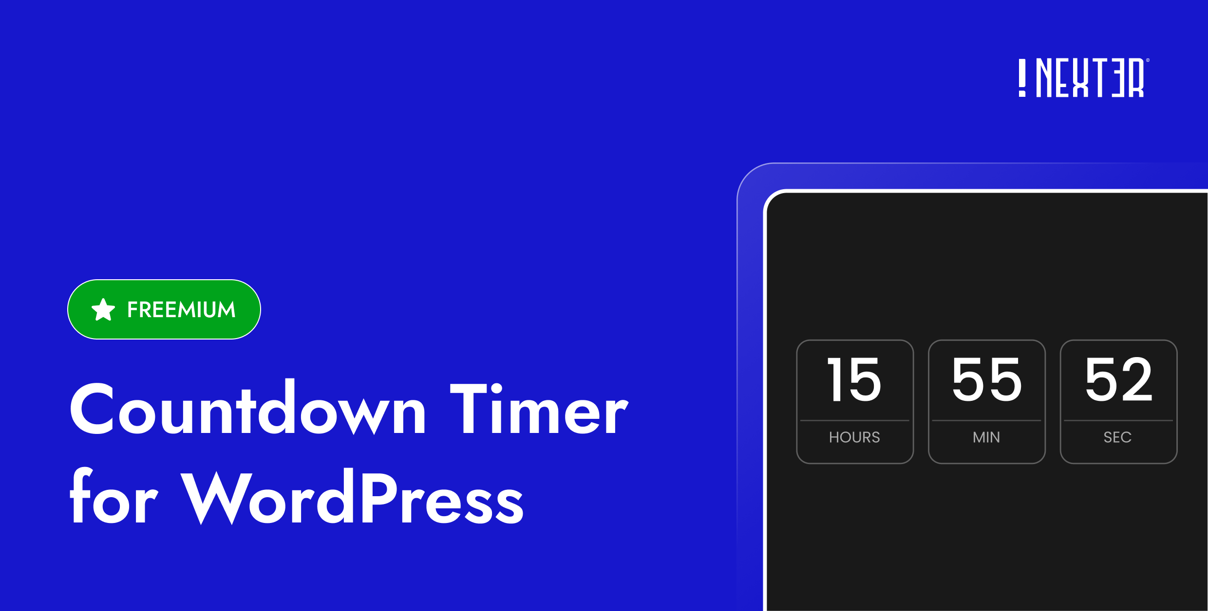 Countdown Timer for WordPress