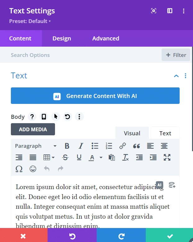 Divi Text Settings - Gutenberg vs Divi: Which is Better for You? [8 Key Differences]