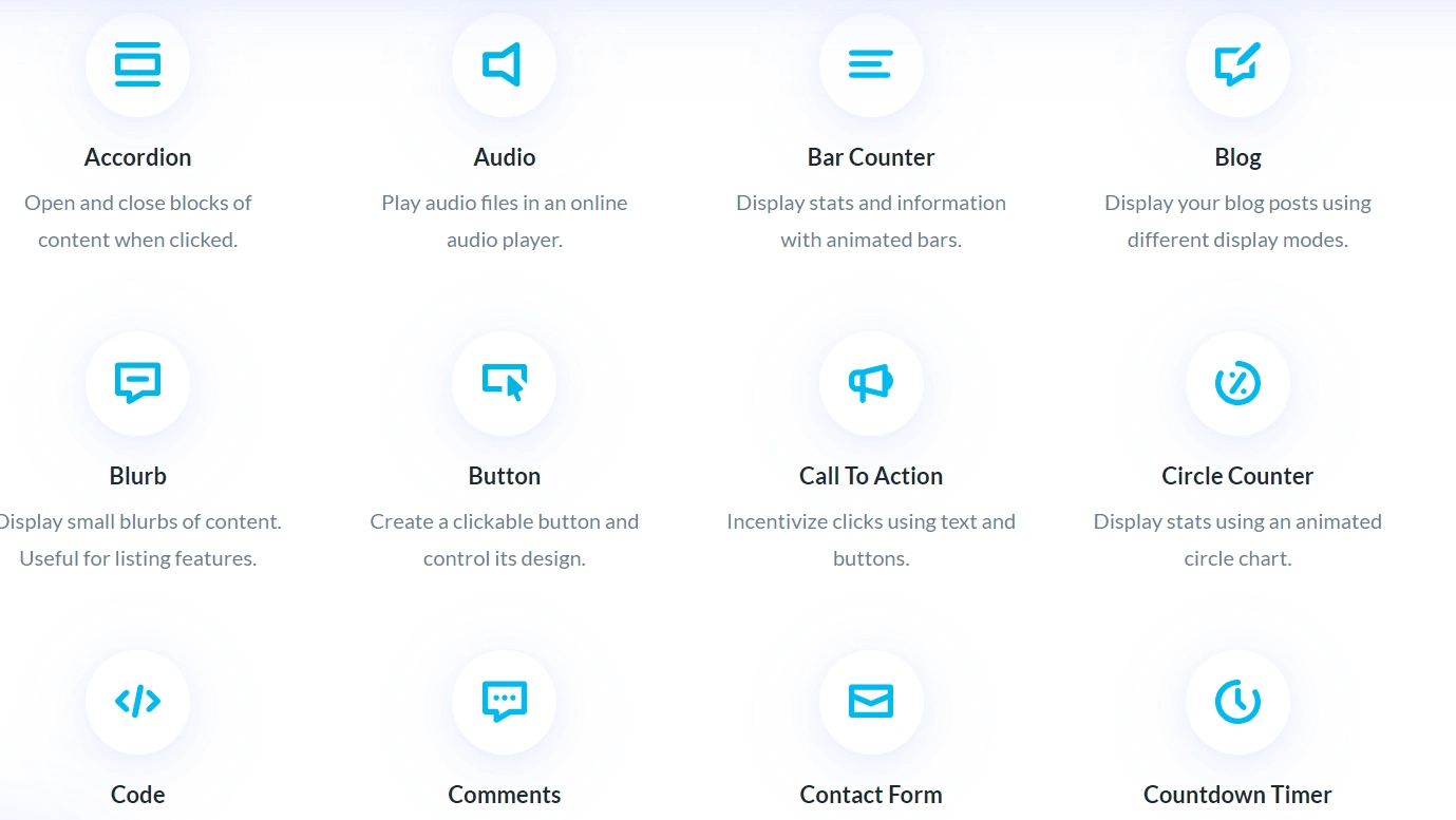 Divi readymade modules - Gutenberg vs Divi: Which is Better for You? [8 Key Differences]