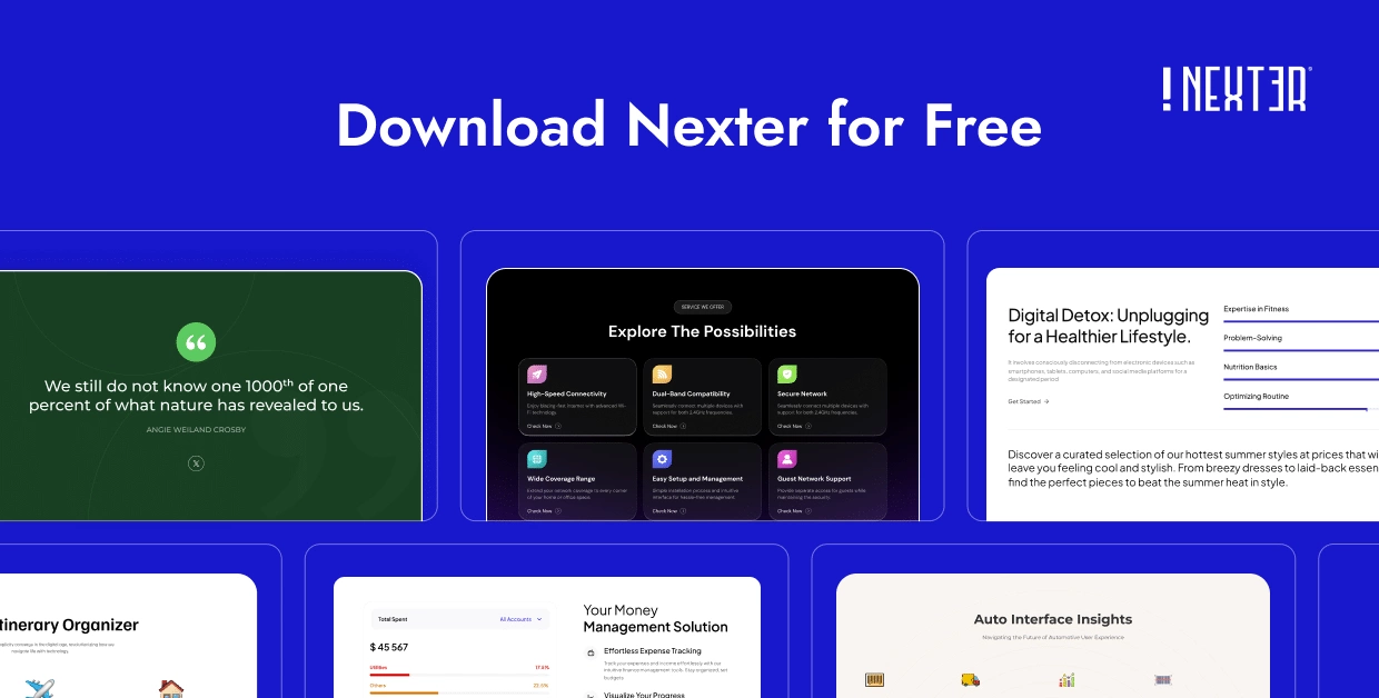 Download Nexter for Free