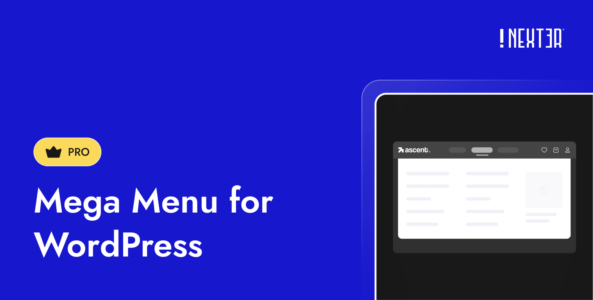 Mega Menu for WordPress features