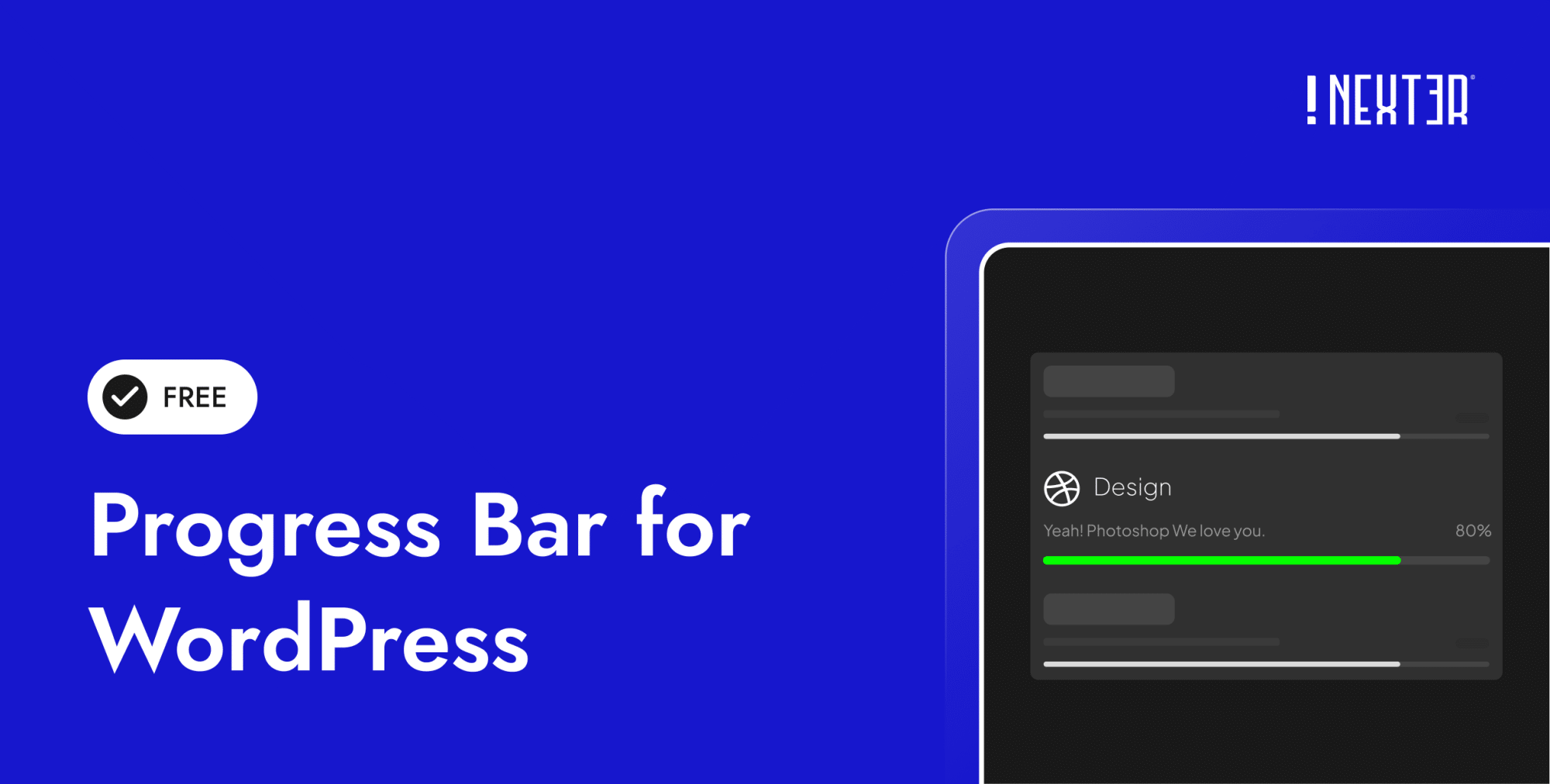 Progress Bar for WordPress