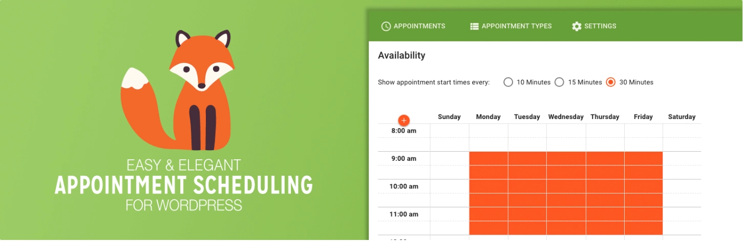 Simply Schedule Appointments - 5 Best WordPress Booking Plugins [Appointment Schedulers]