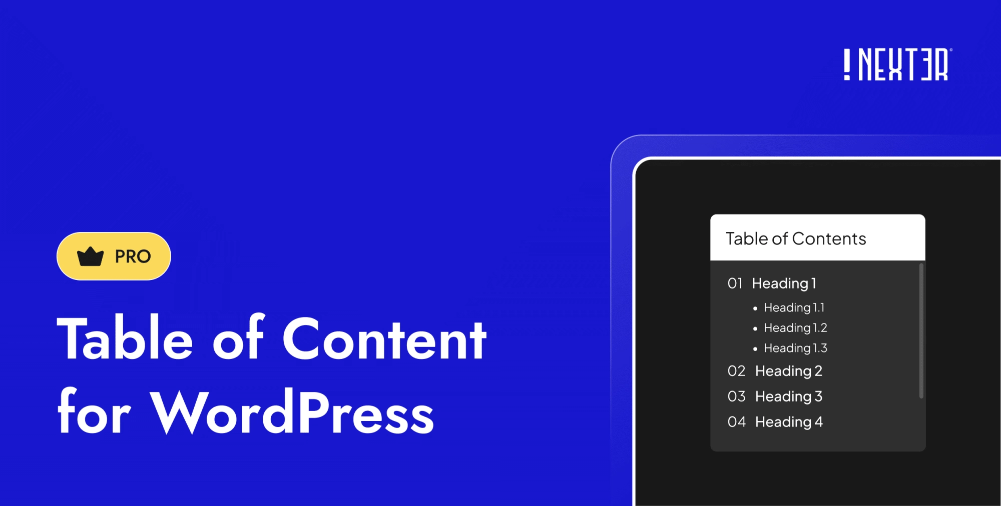 Table of Content for WordPress