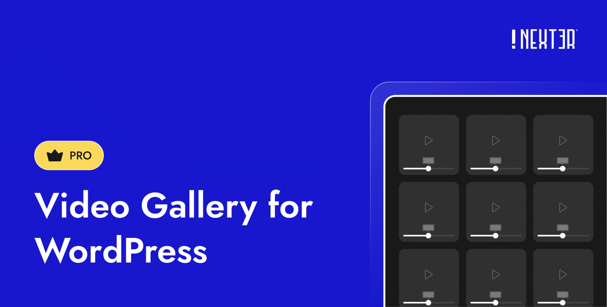 Video Gallery for WordPress features