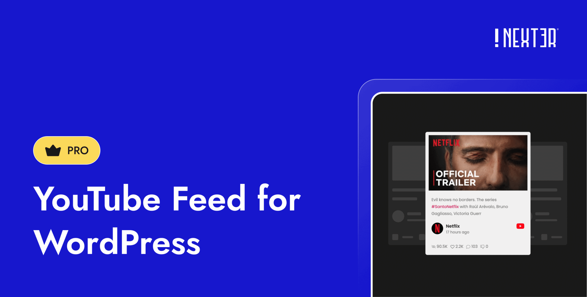 YouTube Feed for WordPress