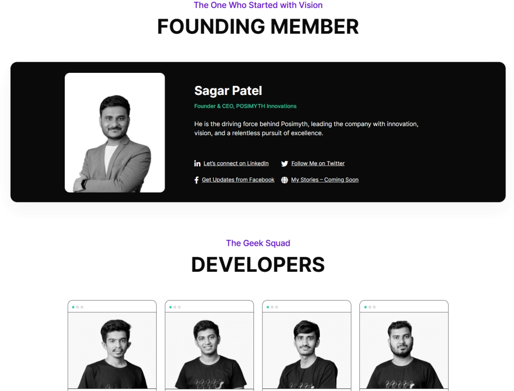 Introduce The Team - 7 Examples of About Us Page for Website [+ How to Make it]