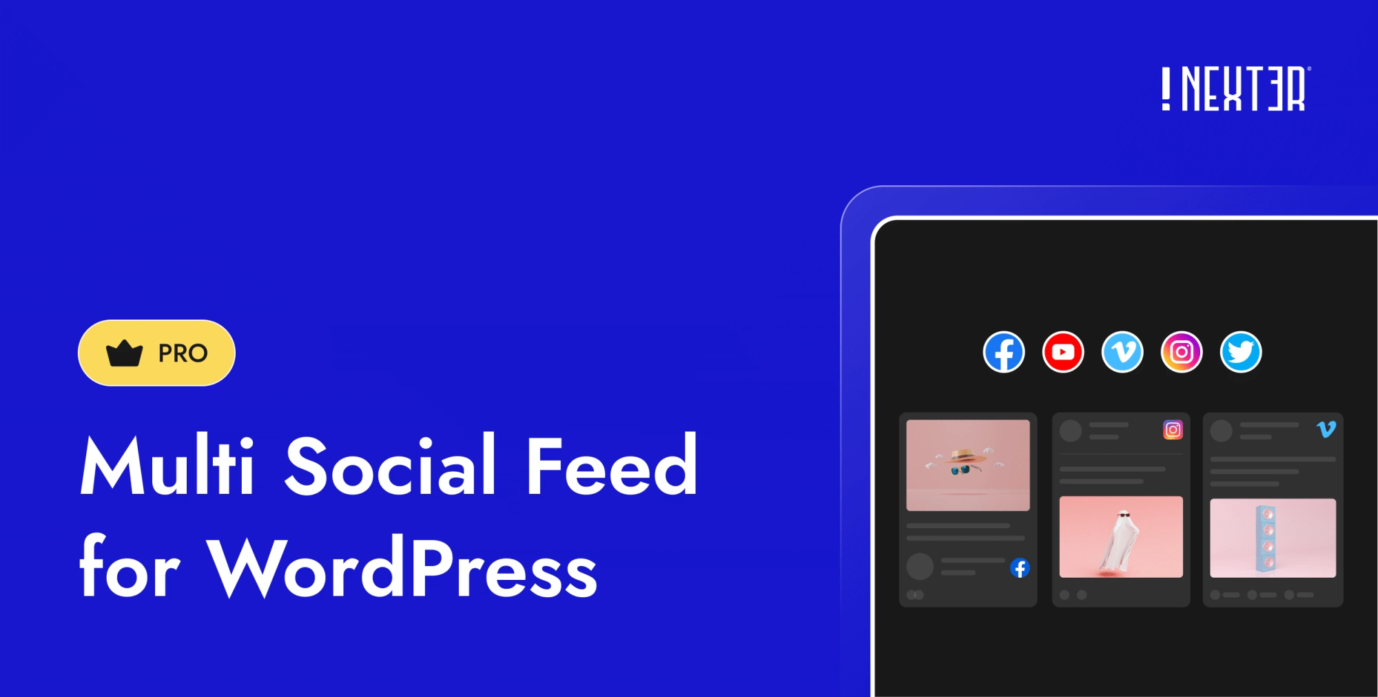 Multi Social Feed for WordPress Grid Carousel