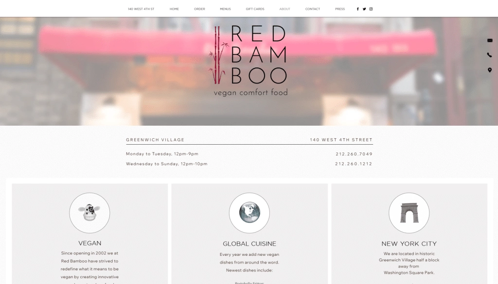 Red Bamboo - 7 Examples of About Us Page for Website [+ How to Make it]