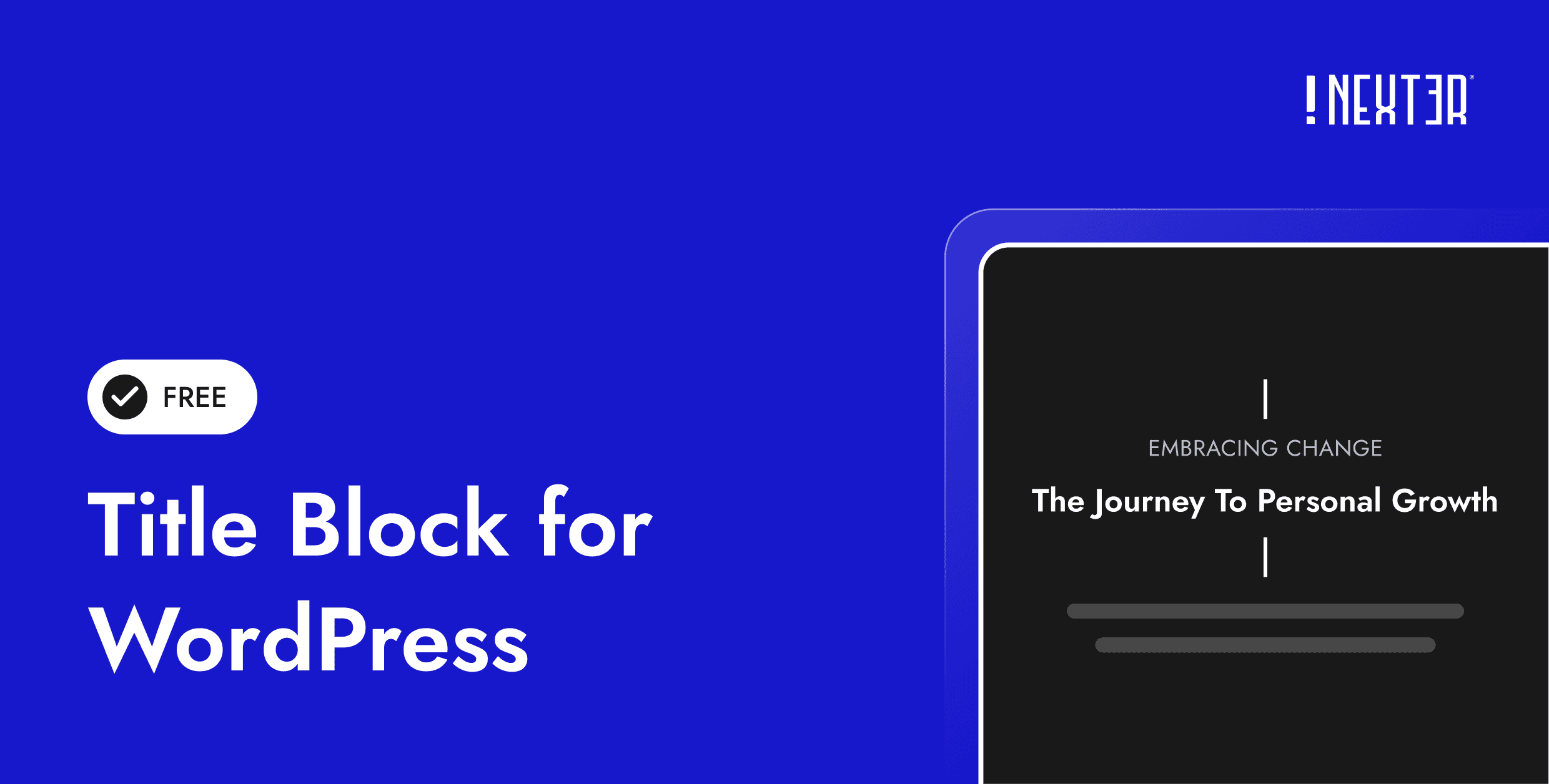 Title Block for WordPress