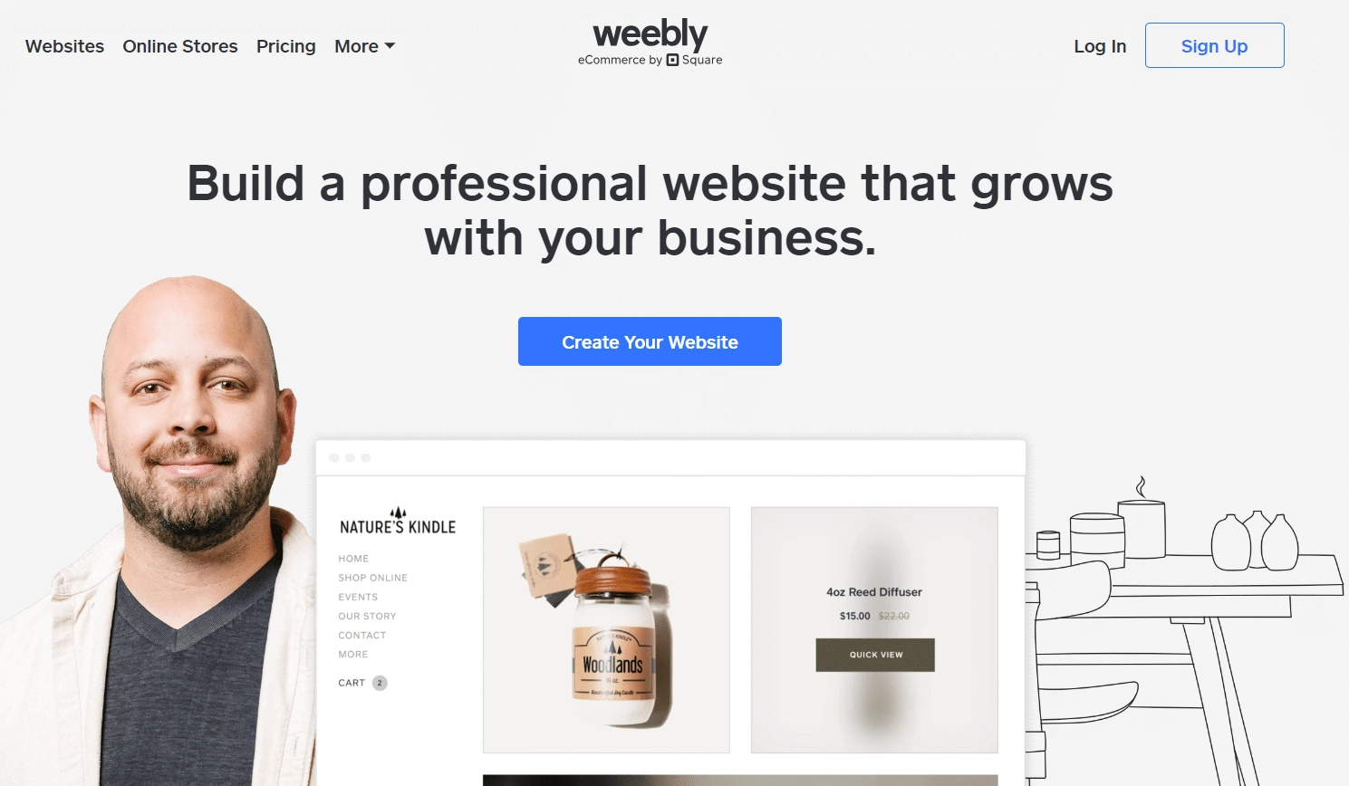 Weebly - 7 Best Blogging Platforms [With Monetization Options]