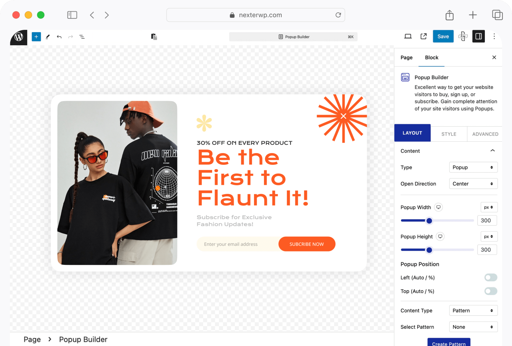 Popup Builder for WordPress 1 before