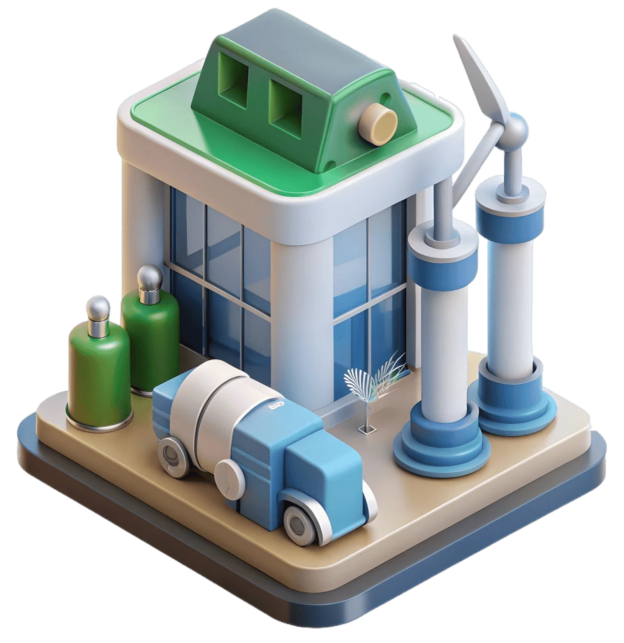 photo realistic image solar power