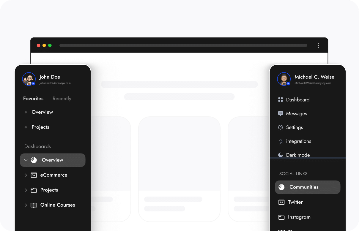 Navigation Menu Block For WordPress 2 vertical wordpress menu