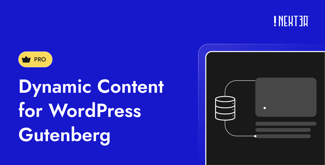 Dynamic Content for WordPress Gutenberg