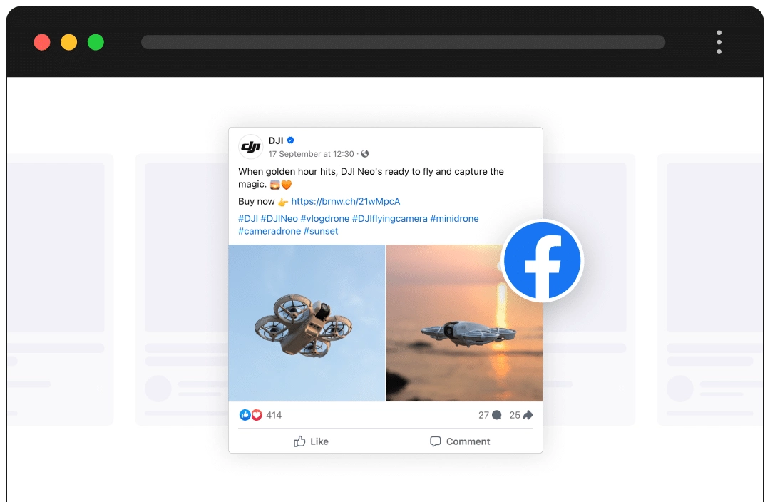 Social Embed for WordPress 1 Facebook Embed
