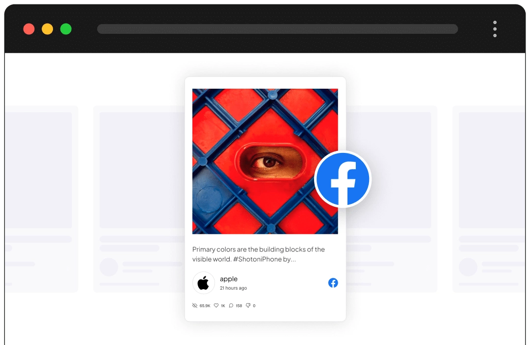 Social Feed for WordPress 1 Facebook Feed