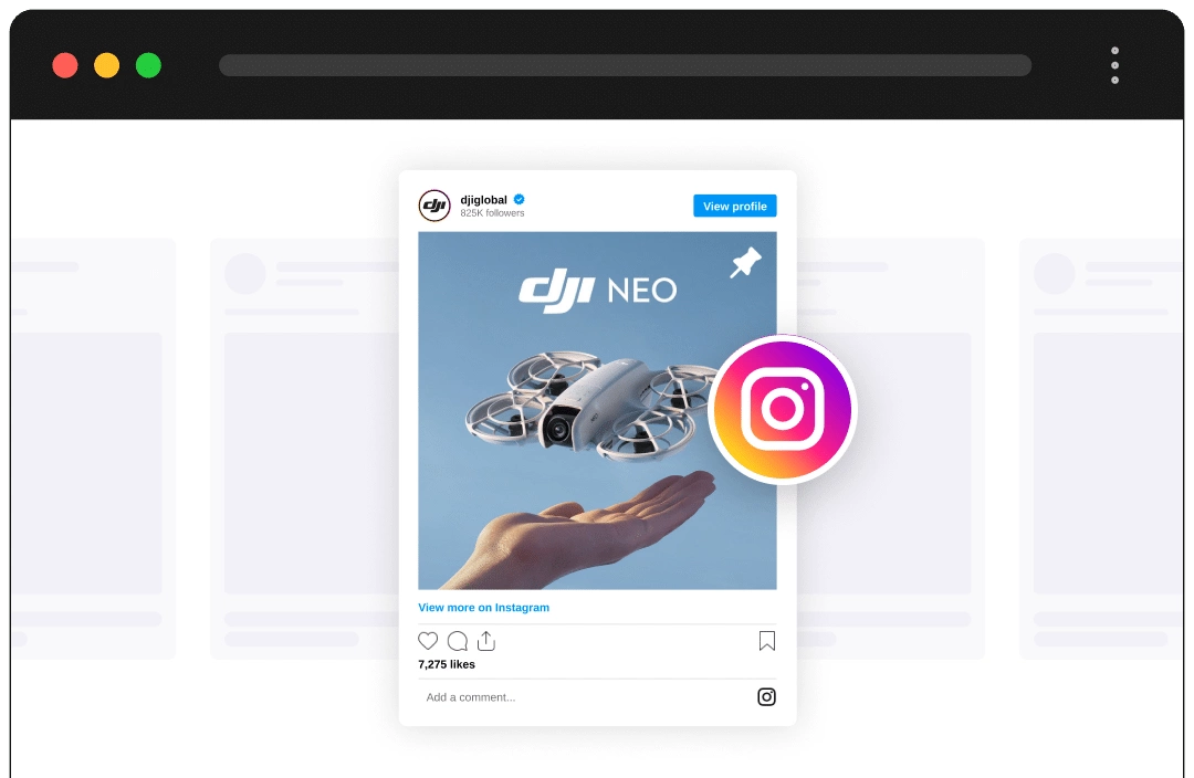 Social Embed for WordPress 2 Instagram Embed