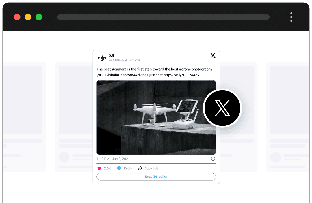 XTwitter Embed