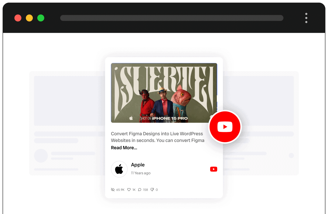 YouTube Feed