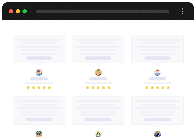 Testimonial Review for WordPress 1 testimonial grid