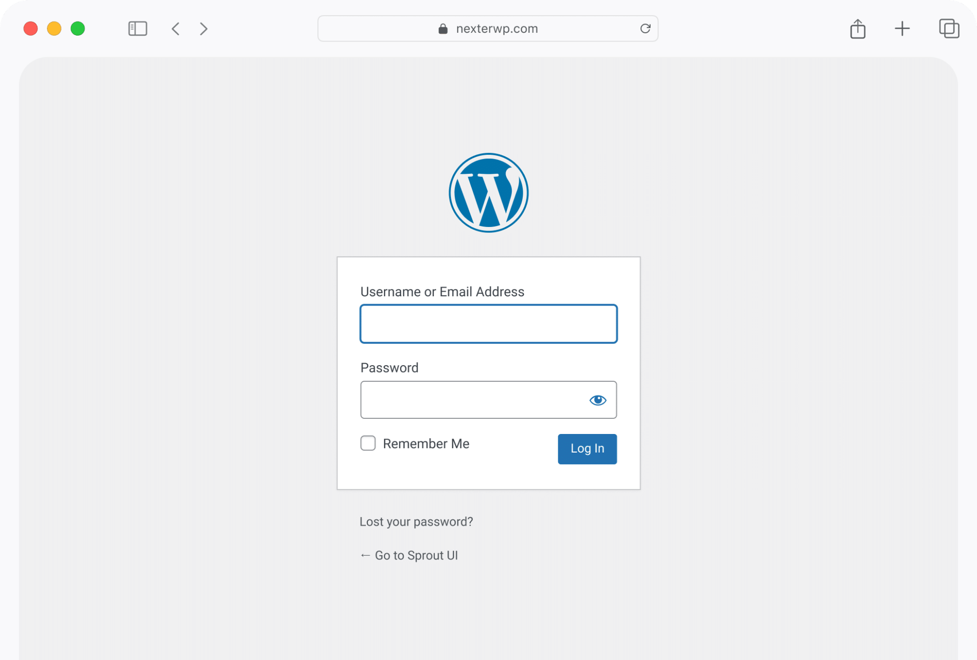 Login Form Block For WordPress 1 before-login