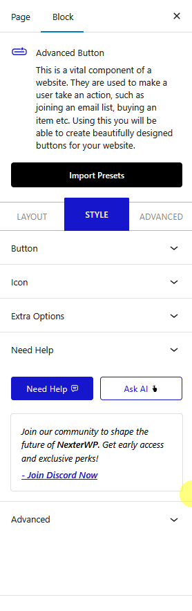 advanced button Interval shake animation new