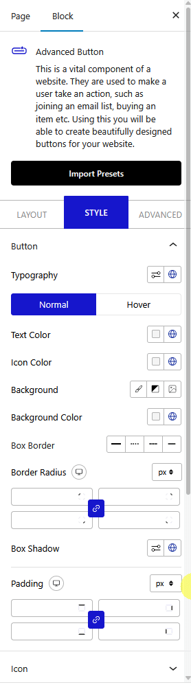 advanced button content hover effect new