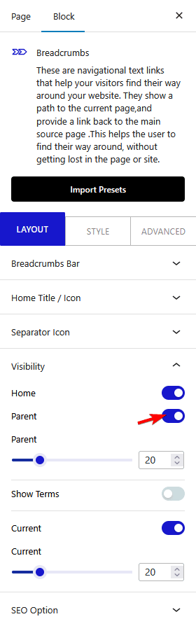 breadcrumbs parent new1