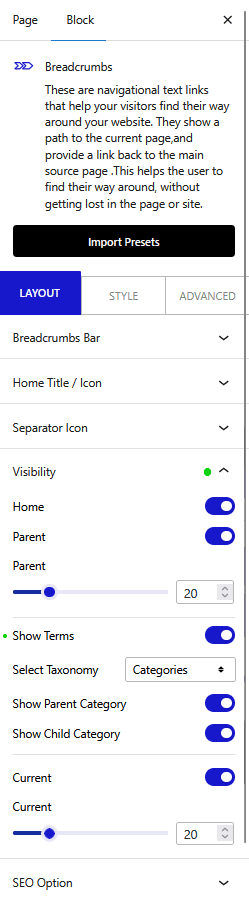 How to Add Breadcrumbs in WordPress? 6 breadcrumbs visibility new1