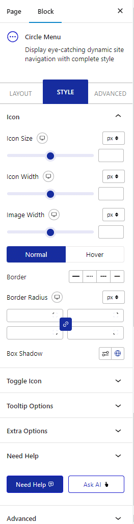 How to Add a Circle Menu in WordPress? 7 circle menu style tab