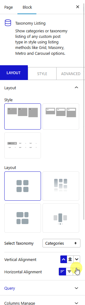 How to Create Category Grid in WordPress? 5 taxonomy listing layout grid categories new