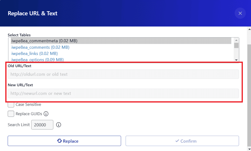How to Easily Find and Replace in WordPress 6 Old Text field