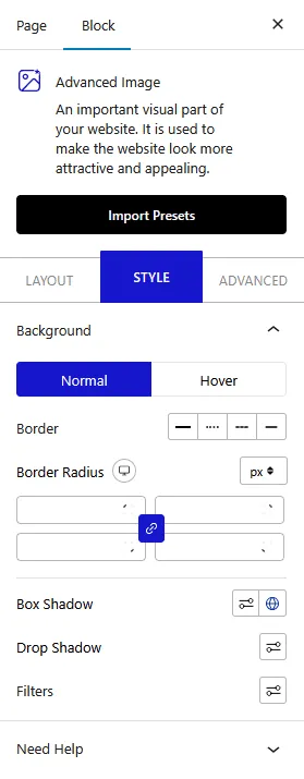 advanced image style new
