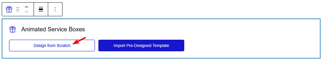 How to Add Animated Service Boxes in WordPress? 2 animated service box design type