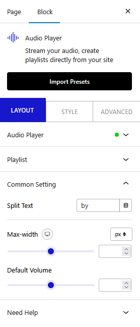 How to Add an Audio Player in WordPress? 8 audio player common setting new