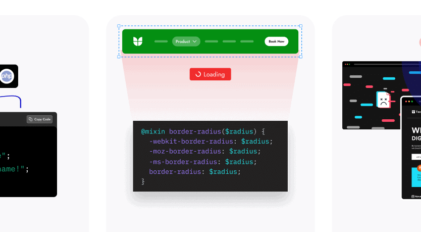 code snippet bg