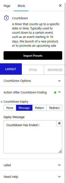 How to Add a Countdown Timer in WordPress? 3 countdown expiry new