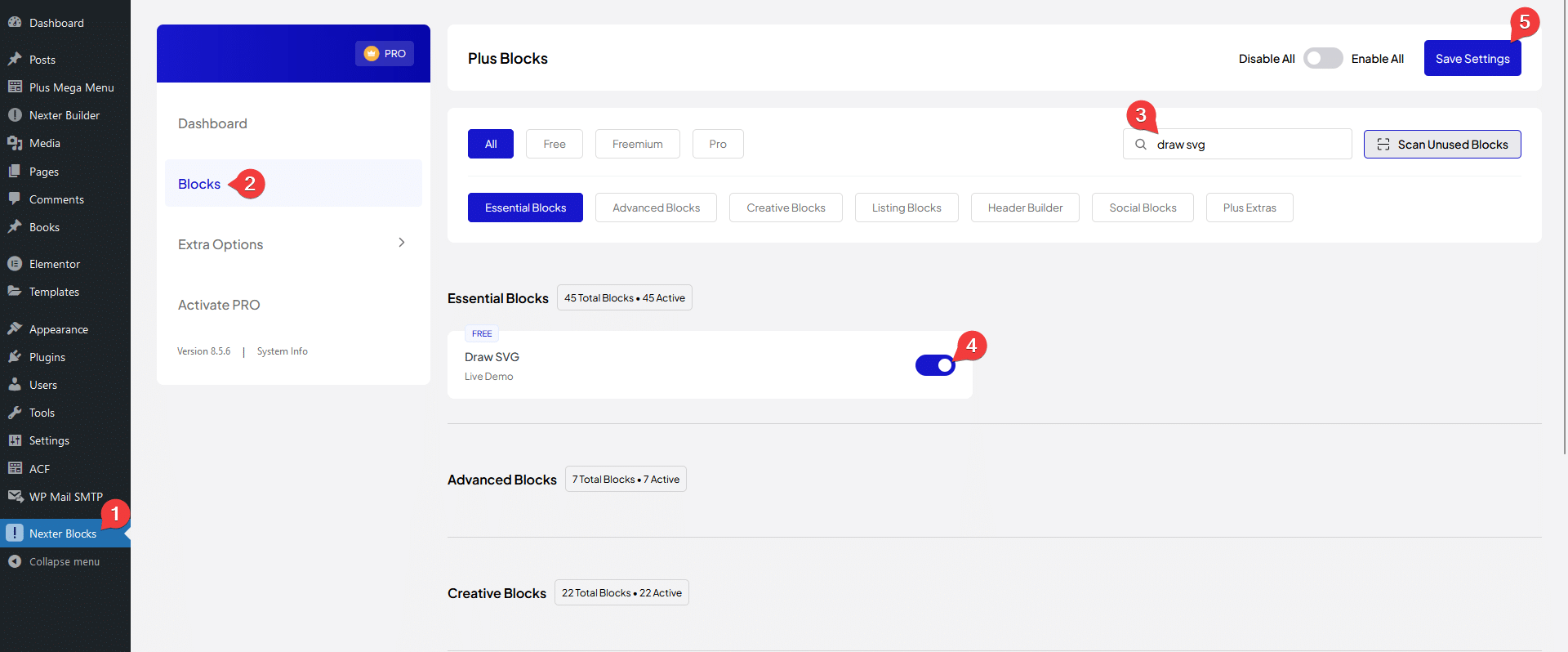 draw svg activation