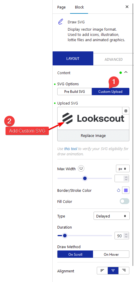 draw svg custom svg