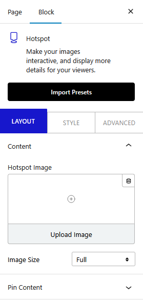 How to Add a WordPress Hotspot on an Image? 7 hotspot content new