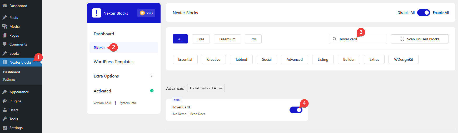 How to Create Hover Card Animation in WordPress? 5 hover card activate new