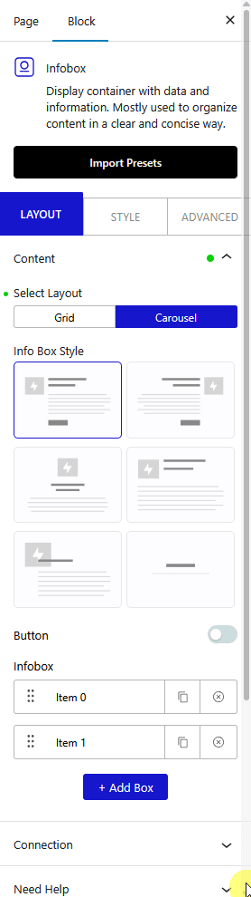 How to Add an Infobox Carousel in WordPress? 5 infobox carousel new