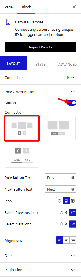 infobox carousel remote prev next new
